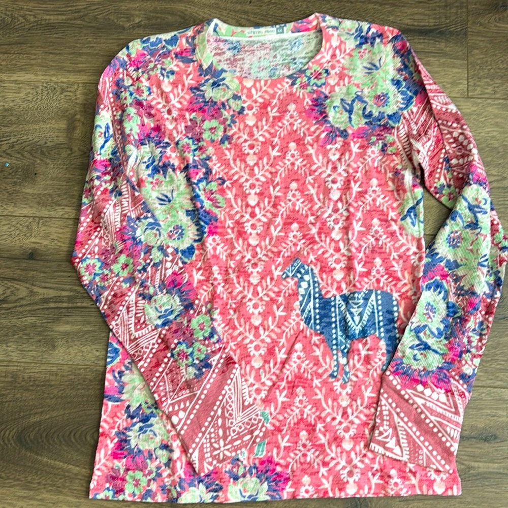 Cotton long sleeve shirt